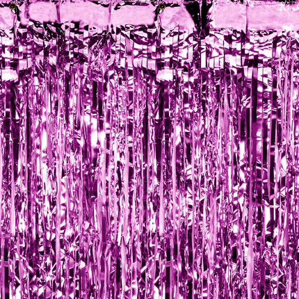 Rideau de porte violet 2.5m