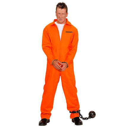 Costume homme Orange Overall