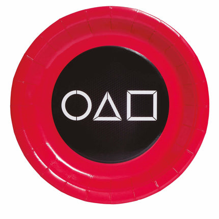 Assiettes de jeu 23cm 6pcs