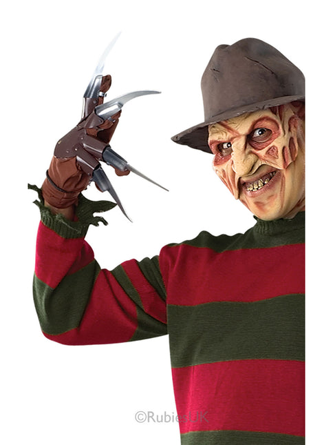 Gant d'Halloween marron Freddy Krueger
