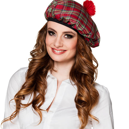 Béret rouge écossais