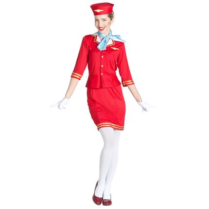 Costume d'hôtesse de l'air Dames