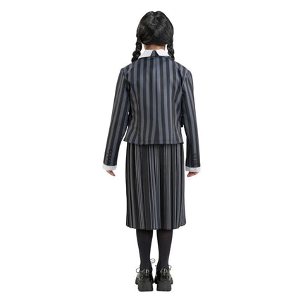 Costume mercredi Uniforme scolaire noir/gris enfant