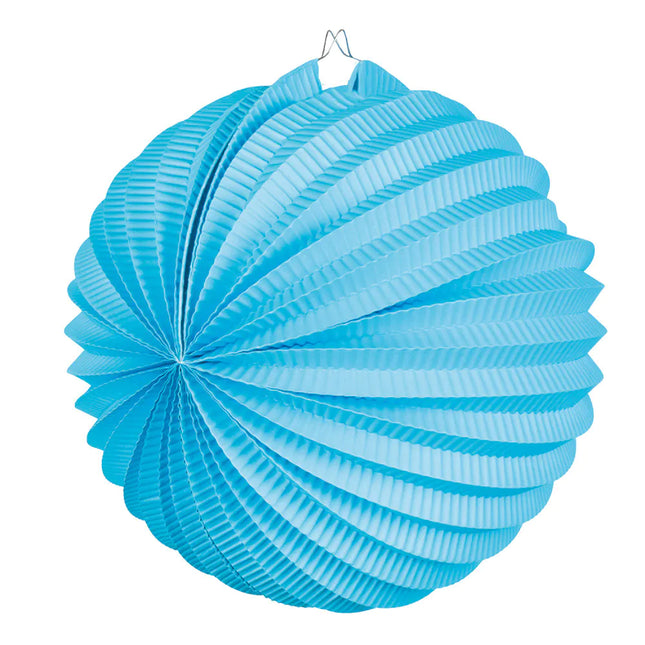 Lampion bleu 23cm