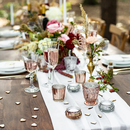 Décoration de table Coeurs en bois 2cm 50pcs