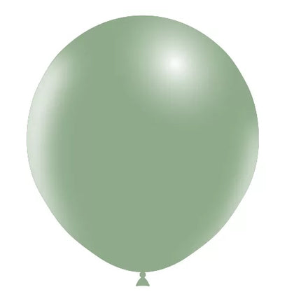 Ballons verts Vintage 45cm 25pcs