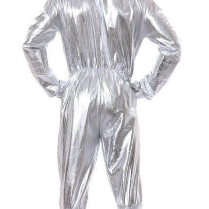 Costume d'astronaute argenté pour homme