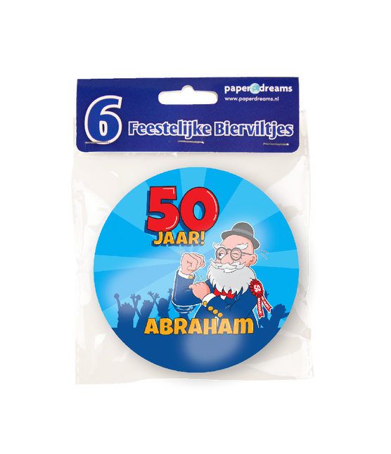 Tapis à bière Abraham 6pcs