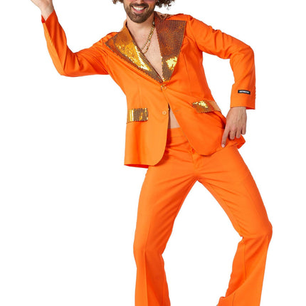 Costume Disco Orange Hommes <tc>Suitmeister</tc>