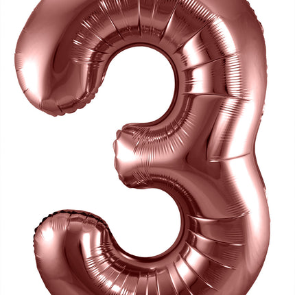 Ballon de baudruche Figure 3 Bronze XL 86cm vide