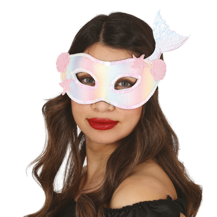 Masque de sirène rose