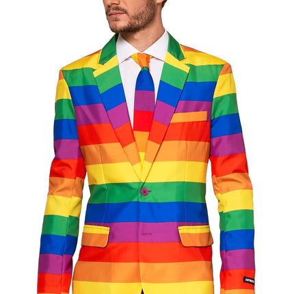 Costume arc-en-ciel Hommes <tc>Suitmeister</tc>