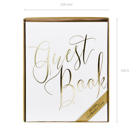 Livre d'or Lettres dorées 24.5cm