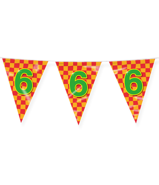Flagline 6 ans colorée 10m