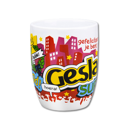 Mug Graduated School 12cm