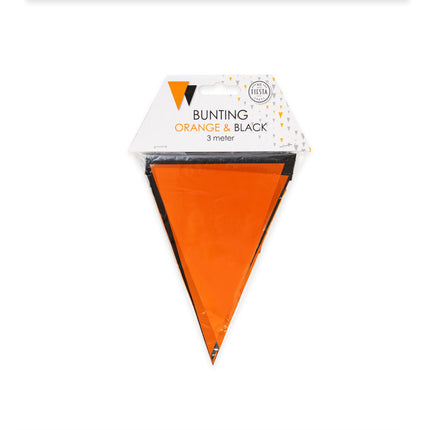 Mini Flagline Orange/Noir 15cm