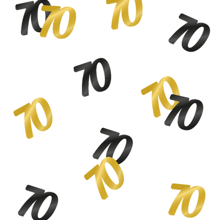 Confetti de table 70 ans 20gr