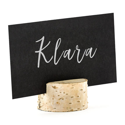 Porte-cartes en bois 4cm 10pcs