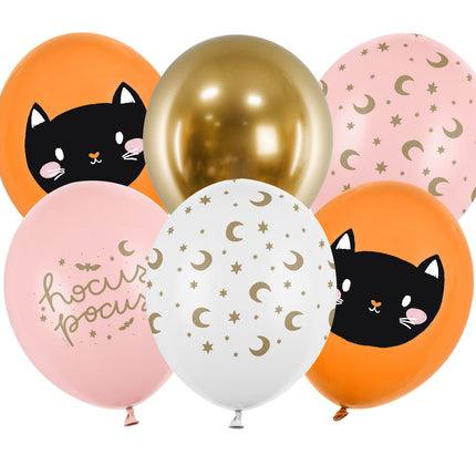 Ballons colorés d'Halloween 30cm 50pcs