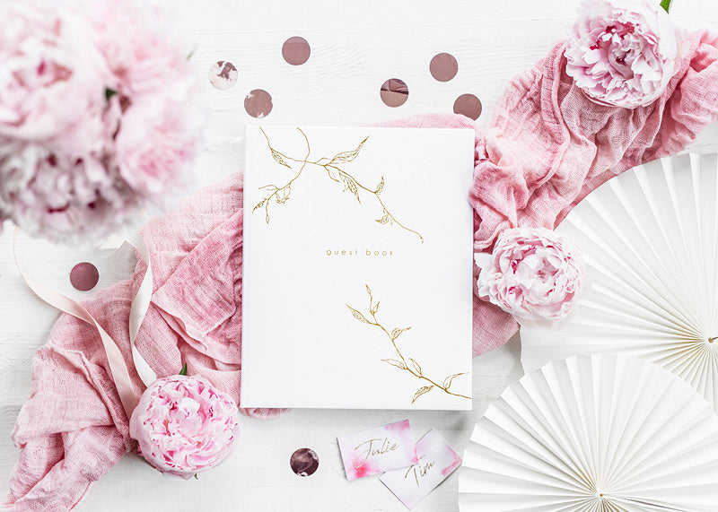 Livre d'or blanc 24.5cm