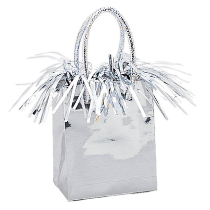 Sac de poids pour ballons Argent 8.3cm 157gr