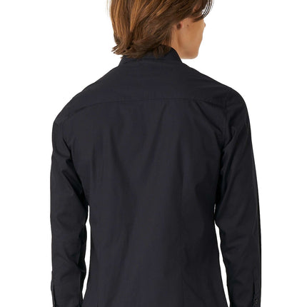 Chemise noire Garçon Ado <tc>OppoSuits</tc>