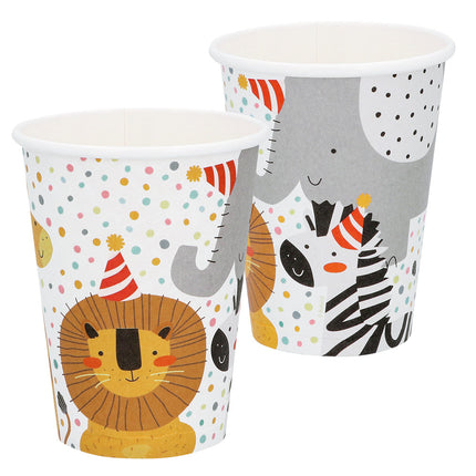 Tasses Safari 210ml 8pcs