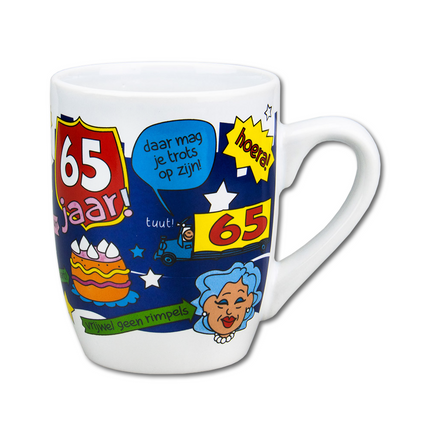 Mug 65 ans 12cm