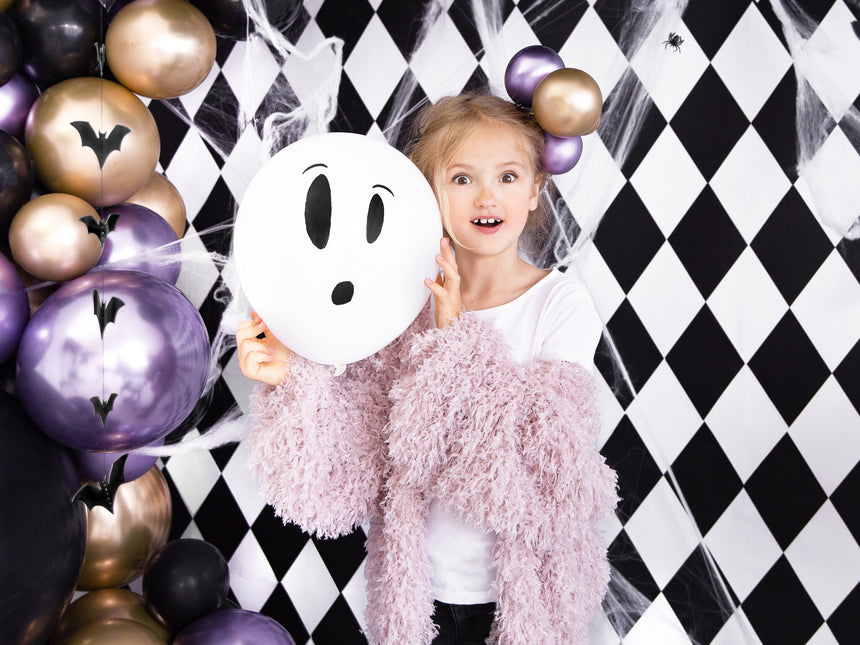Halloween Balloons Blacklight 27cm 3pcs