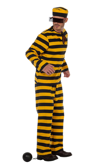 Costume Villain Jaune Noir Hommes Luxe