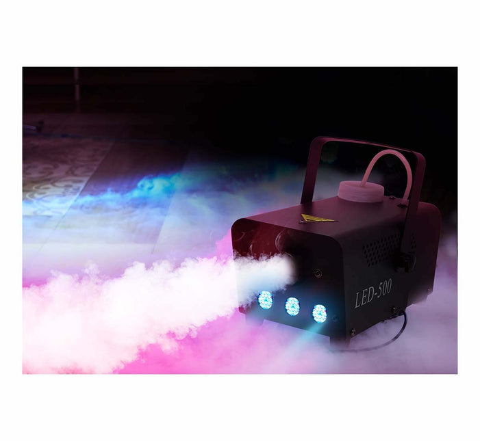 Machine à fumée avec lumière et télécommande