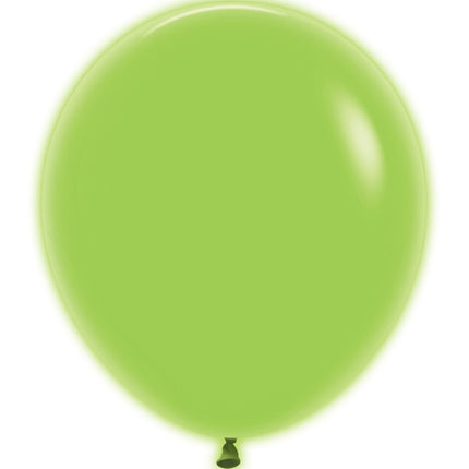 Ballons Vert Néon 45cm 25pcs