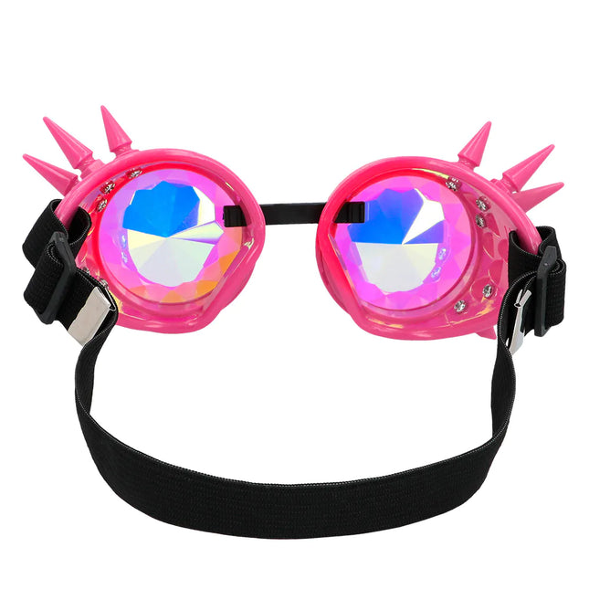 Festival de lunettes rose fluo