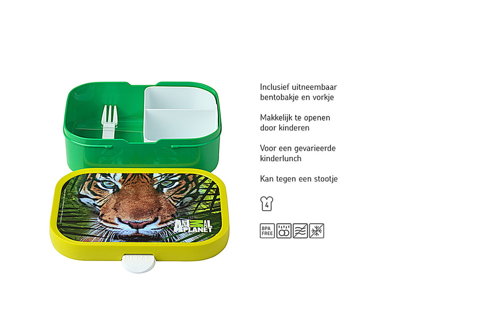 Boîte à lunch Campus Animal Planet Tiger
