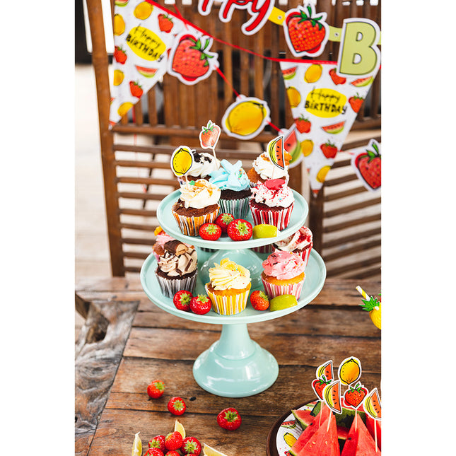 Bâtonnets cocktail Fruit 12cm 12pcs