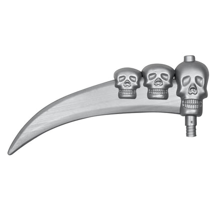 Halloween Scythe Skulls 103cm