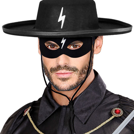 Cavalier à chapeau noir