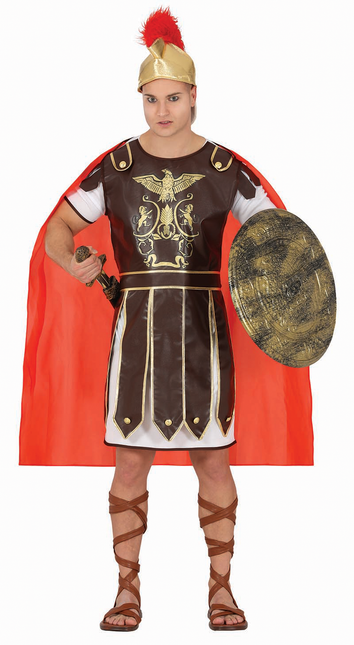 Costume de gladiateur homme brun