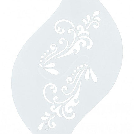 Modèle de maquillage blanc Fée en fleurs