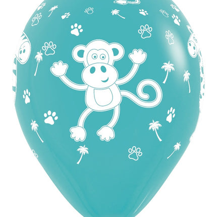Ballons Jungle Animals Fashion Mix 30cm 25pcs