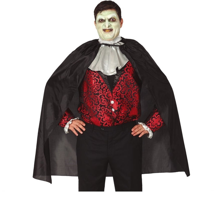 Cape d'Halloween noire 100cm