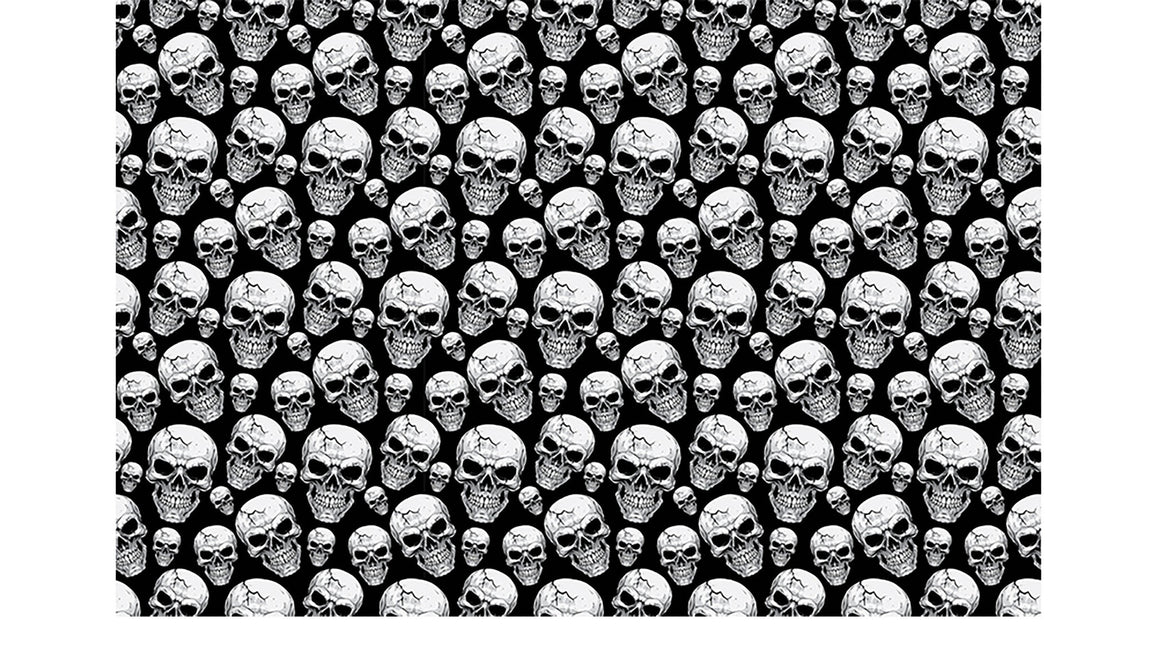 Nappe d'Halloween Crânes 2.74m