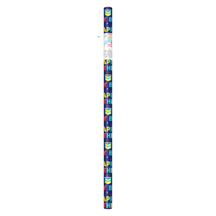 Papier cadeau Happy Birthday Cake 1.52m