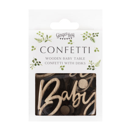 Confetti Baby Wood 18pcs