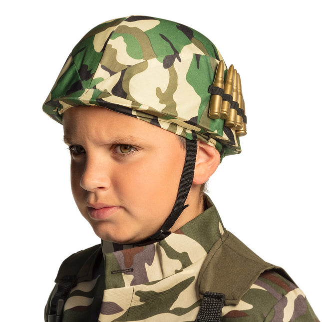 Casque militaire enfant réglable