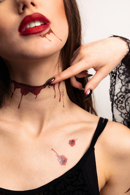 Halloween Faux Tatouages Blessures 13pcs