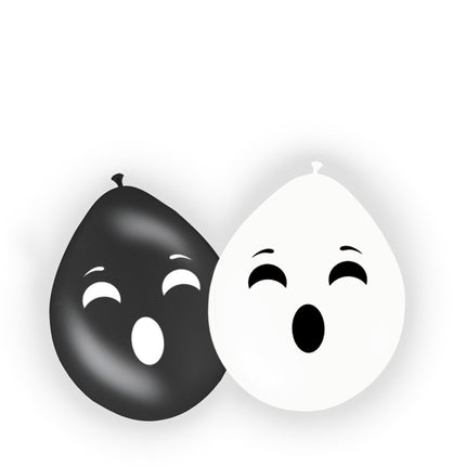 Ballons d'Halloween Fantôme 30cm 8pcs