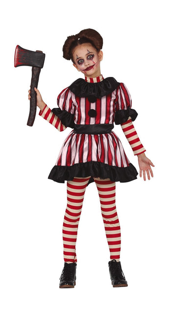 Costume d'Halloween Jouet Clown pour fille