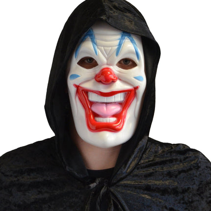 Masque de clown souriant