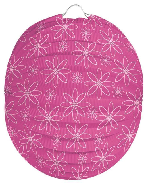 Fleur Lampion Rose 22cm